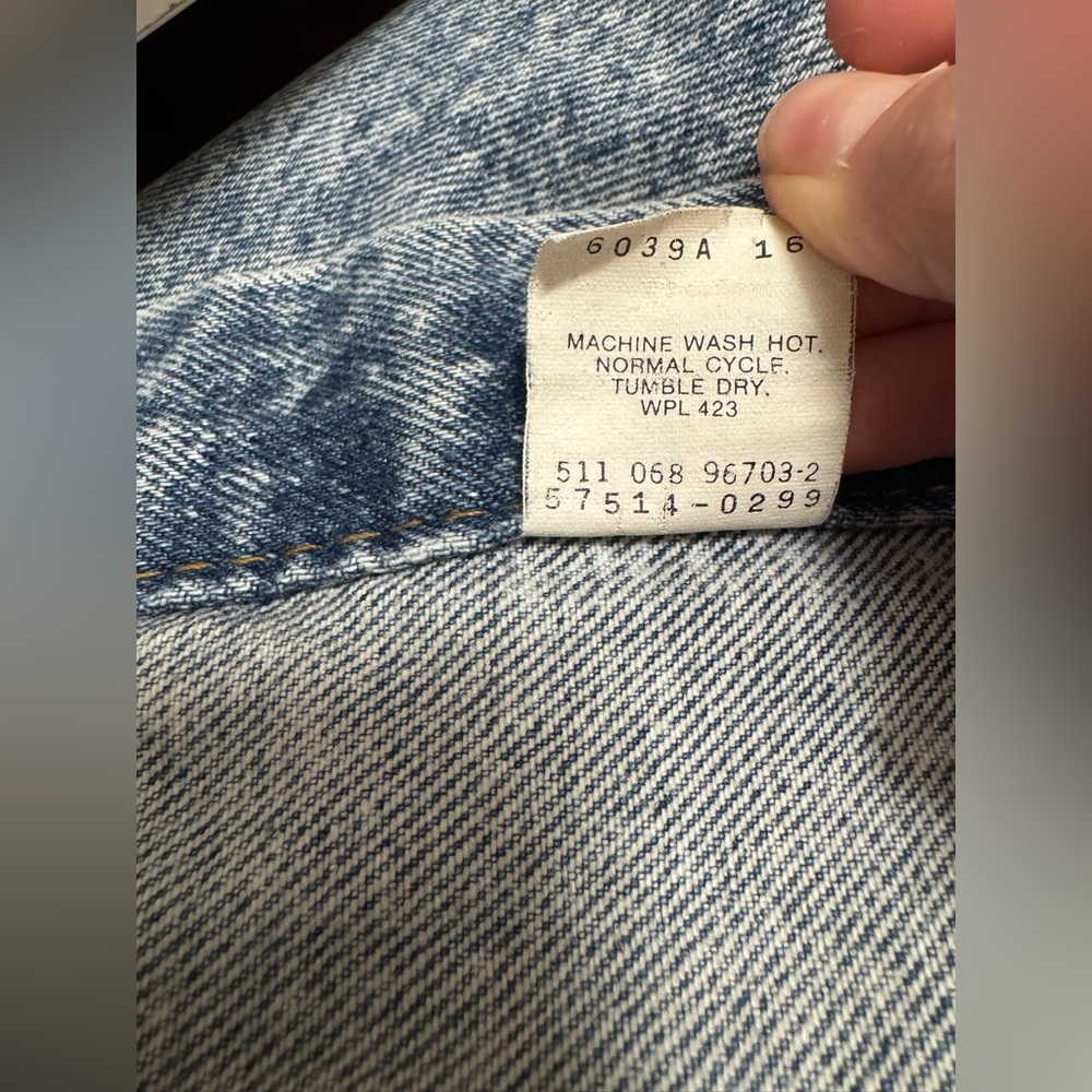 Levi’s vintage blue jacket 57514-0299 - Picture 5 of 10